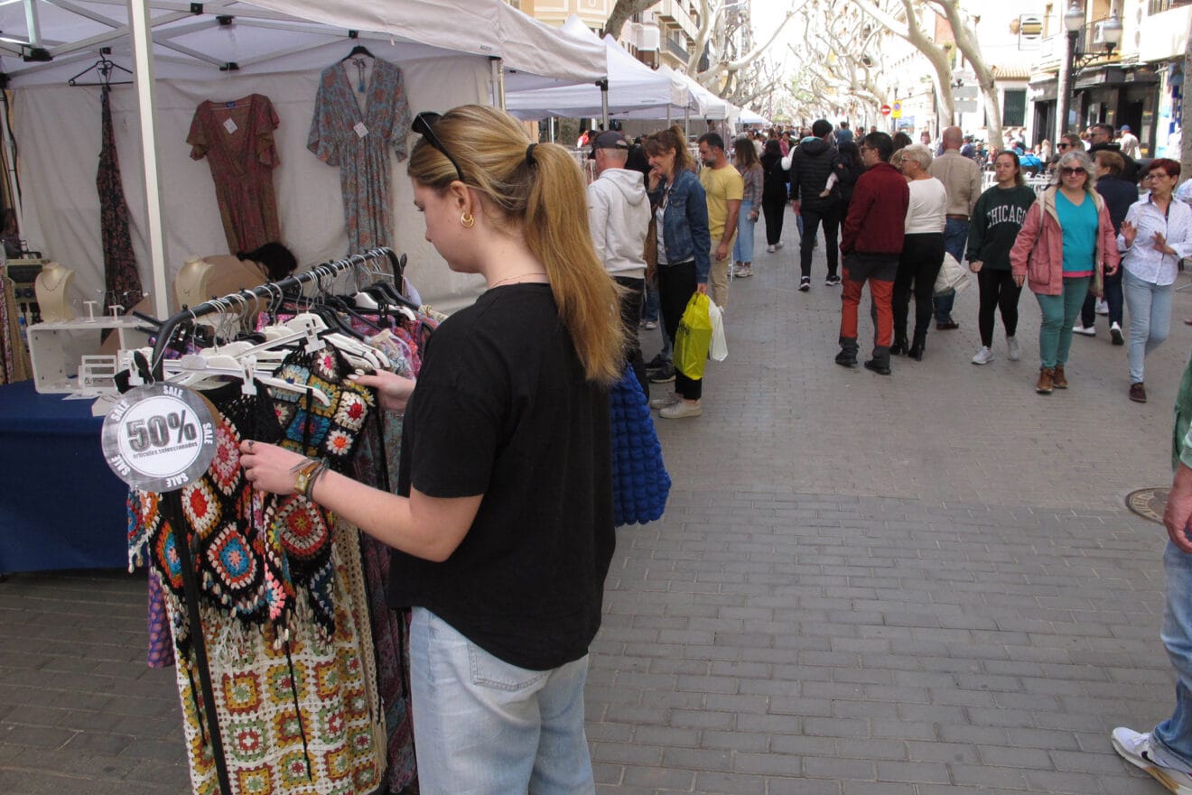 Ambiente en la Feria Dénia Stock 11