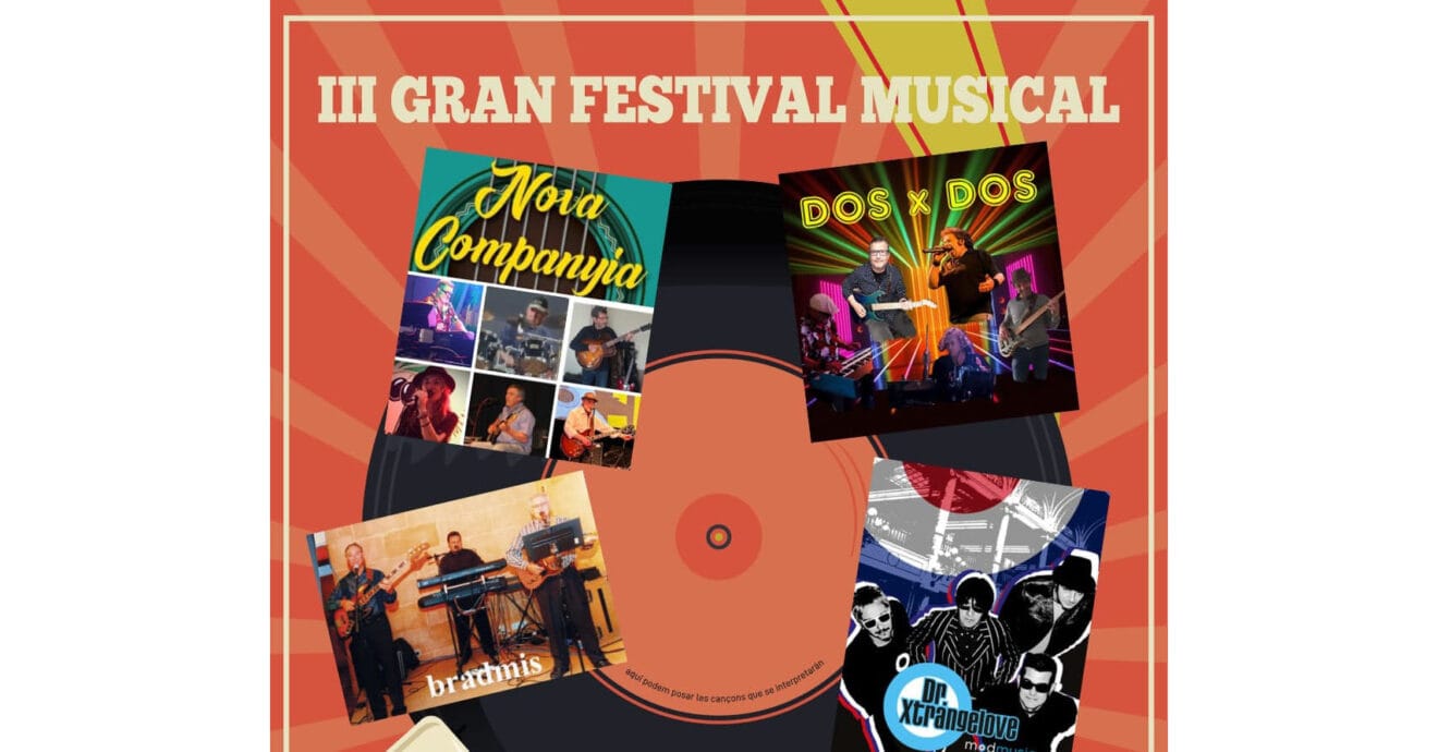Cartel Concierto solidario Amunt Contra el Cáncer