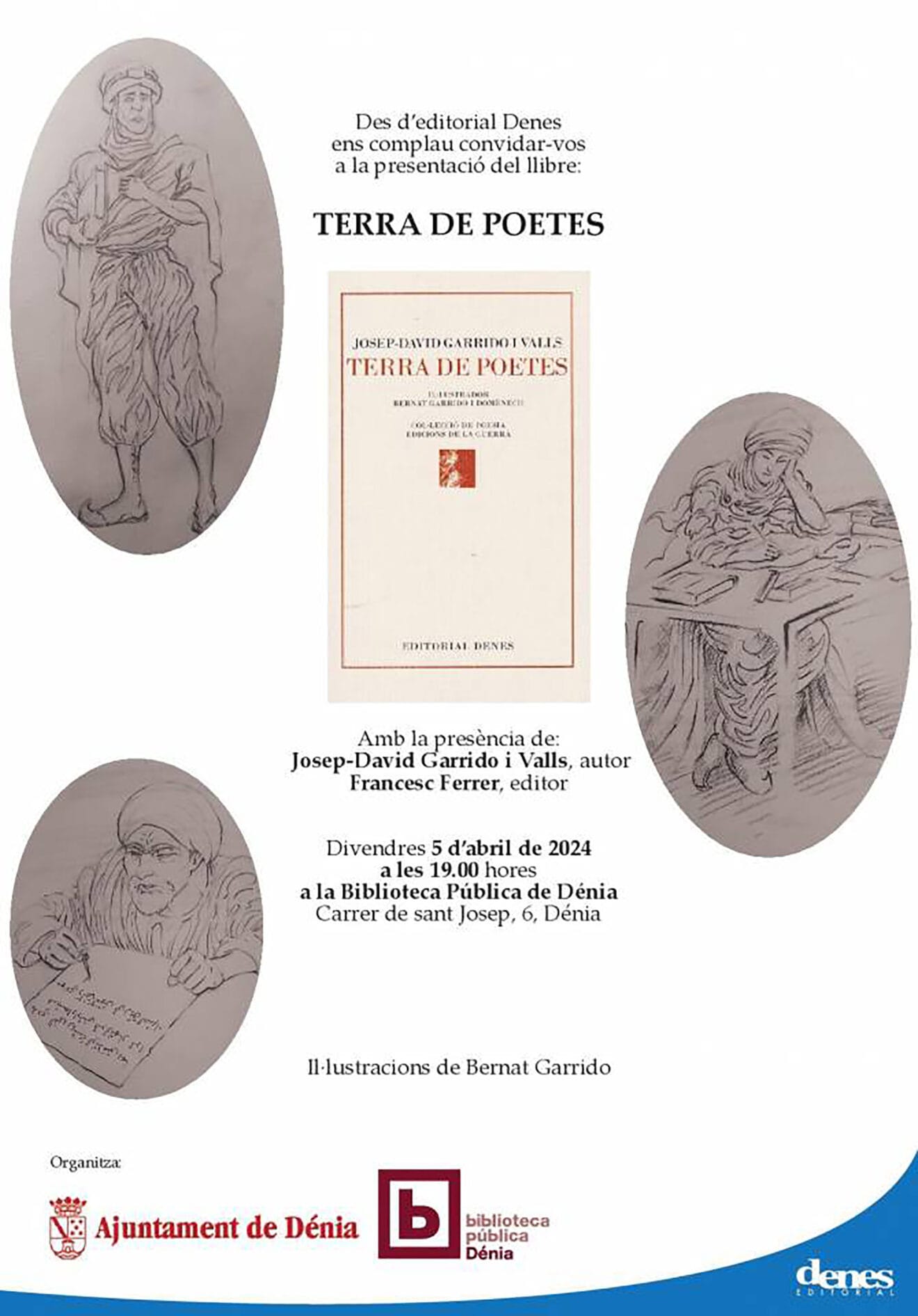 Cartel de la presenación Terra de poetes