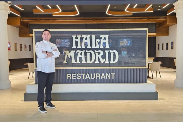 De futbolista del Dénia a chef en el Real Madrid World de Dubái, la historia de Marco Blanquer 1 Imagen: Hala Madrid restaurante