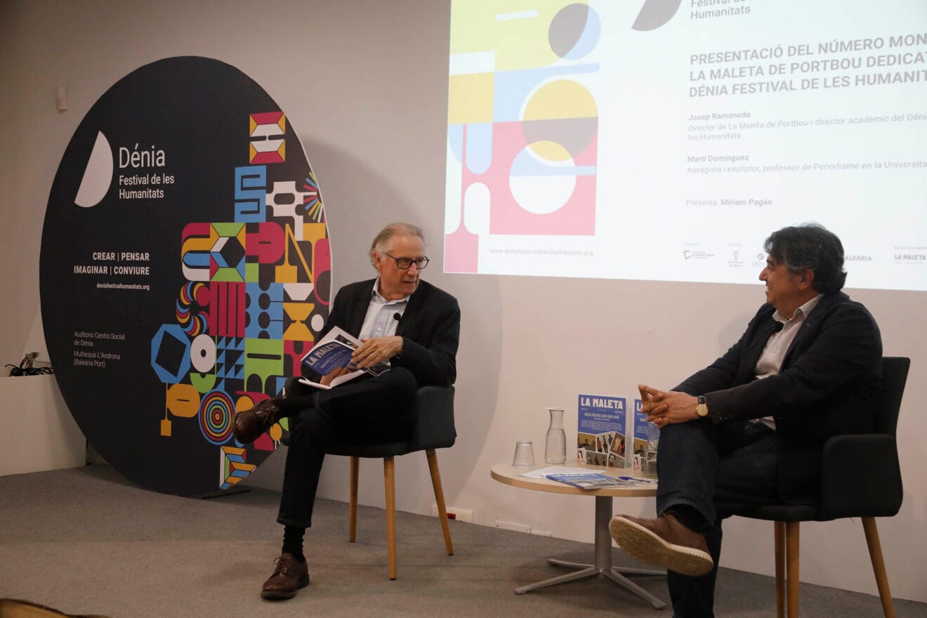 Josep Ramoneda y Martí Domínguez