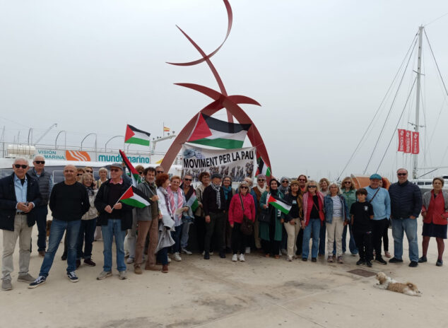 Imagen: Manifestación por la paz en Gaza