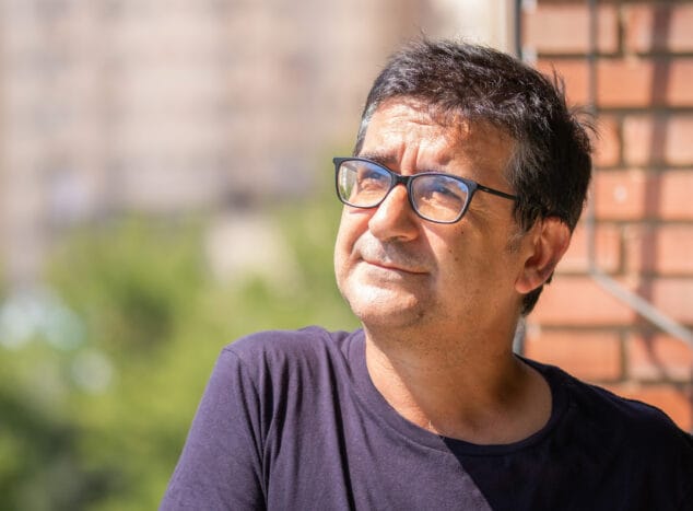 Imagen: scar Mora, autor de La tempesta de Sant Joan