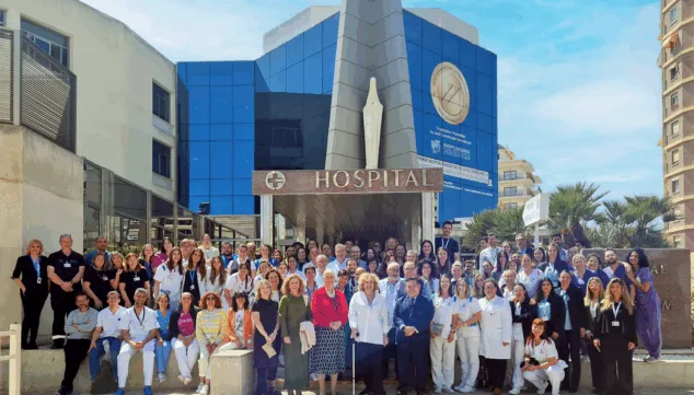 HCB Benidorm renueva la acreditación de calidad sanitaria más prestigiosa del mundo: el sello Joint Commission International 1 Imagen: Personal de HCB Benidorm y el comité de la JCI de 2024