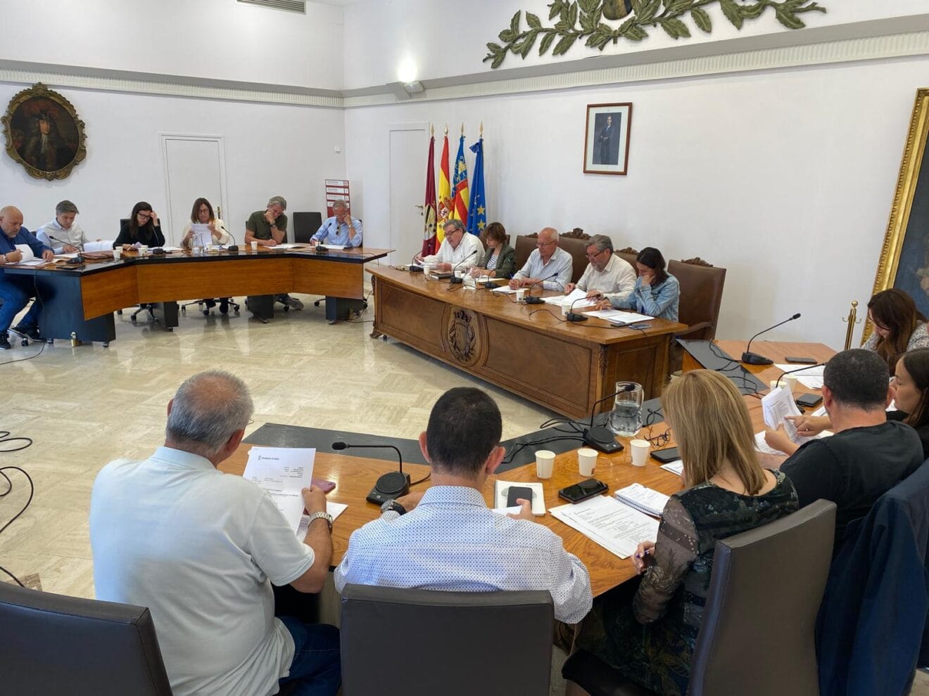 Pleno extraordinario en el Ayuntamiento de Dénia