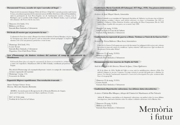 Imagen: Programación completa