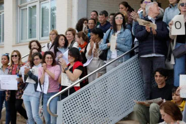 Protesta Stop recortes en EOI11