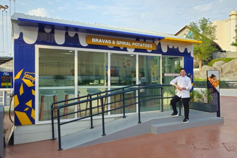 Puesto de tapas del parque