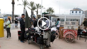 Rodaje Isla Brava en Dénia