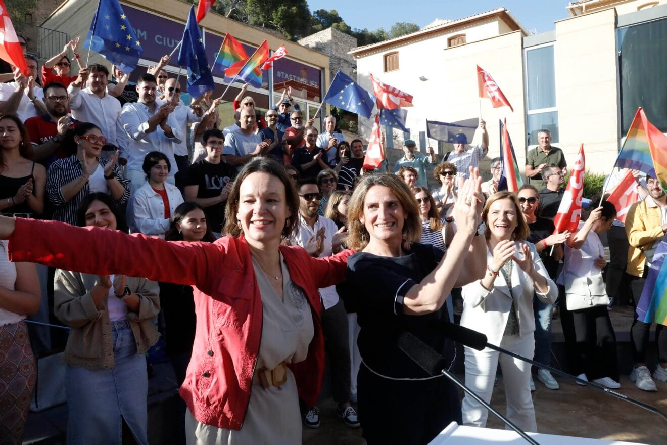 Acto de campaña para las europeas del PSOE en Dénia 12
