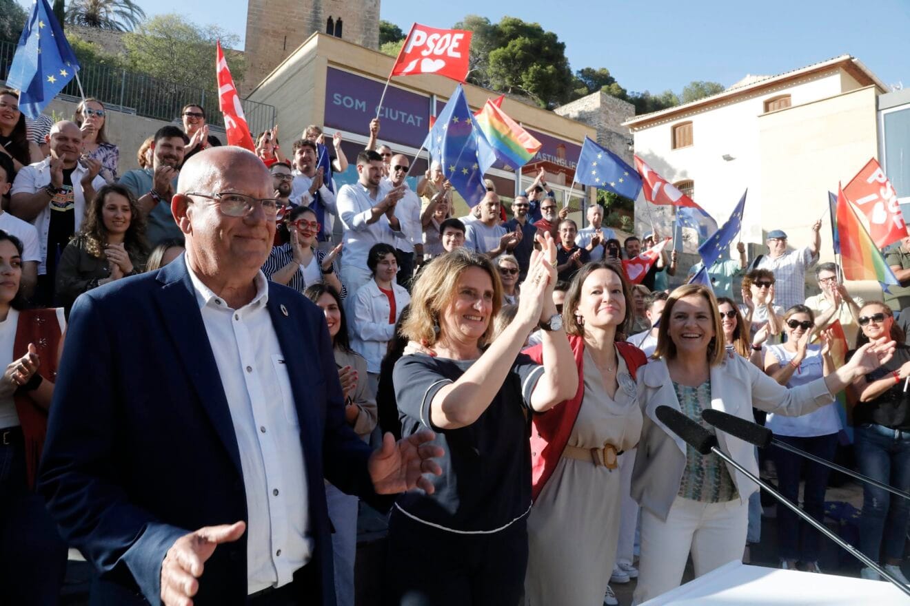 Acto de campaña para las europeas del PSOE en Dénia 13