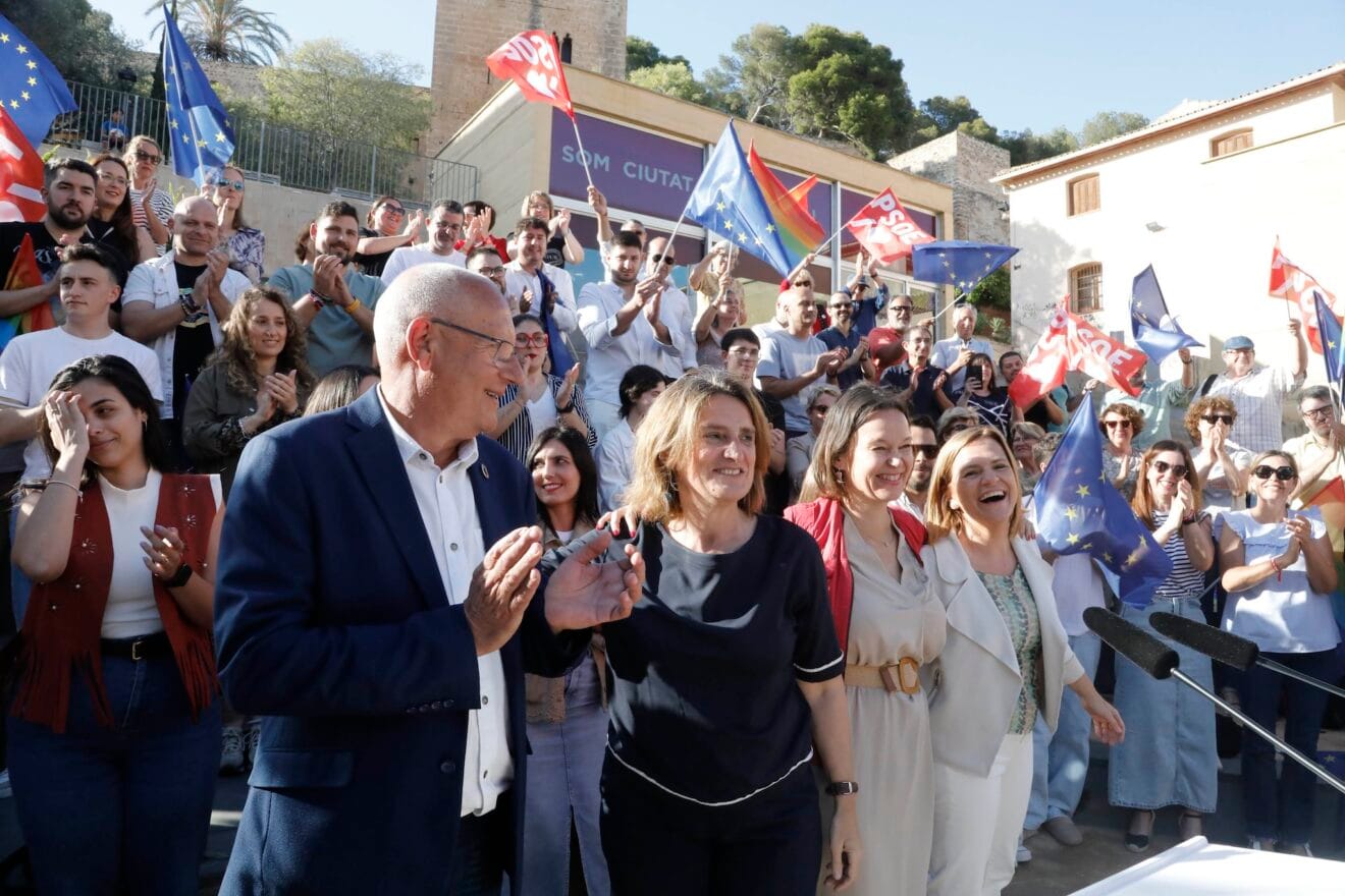 Acto de campaña para las europeas del PSOE en Dénia 14