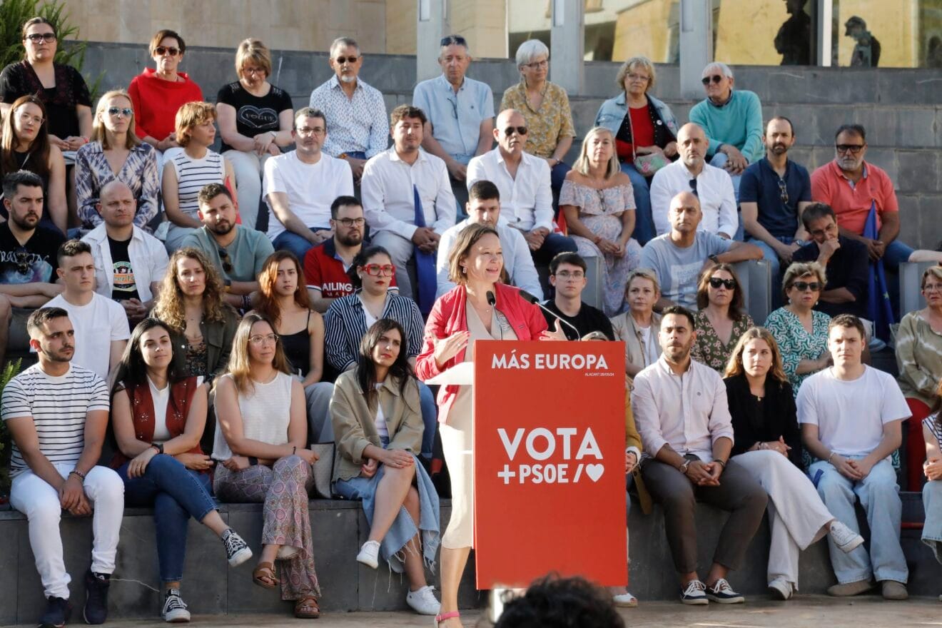Discurso de Leire Pajín en el mítin socialista