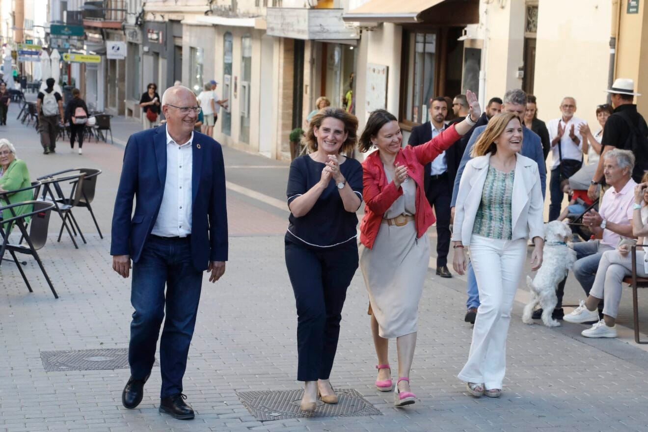 Acto de campaña para las europeas del PSOE en Dénia 2