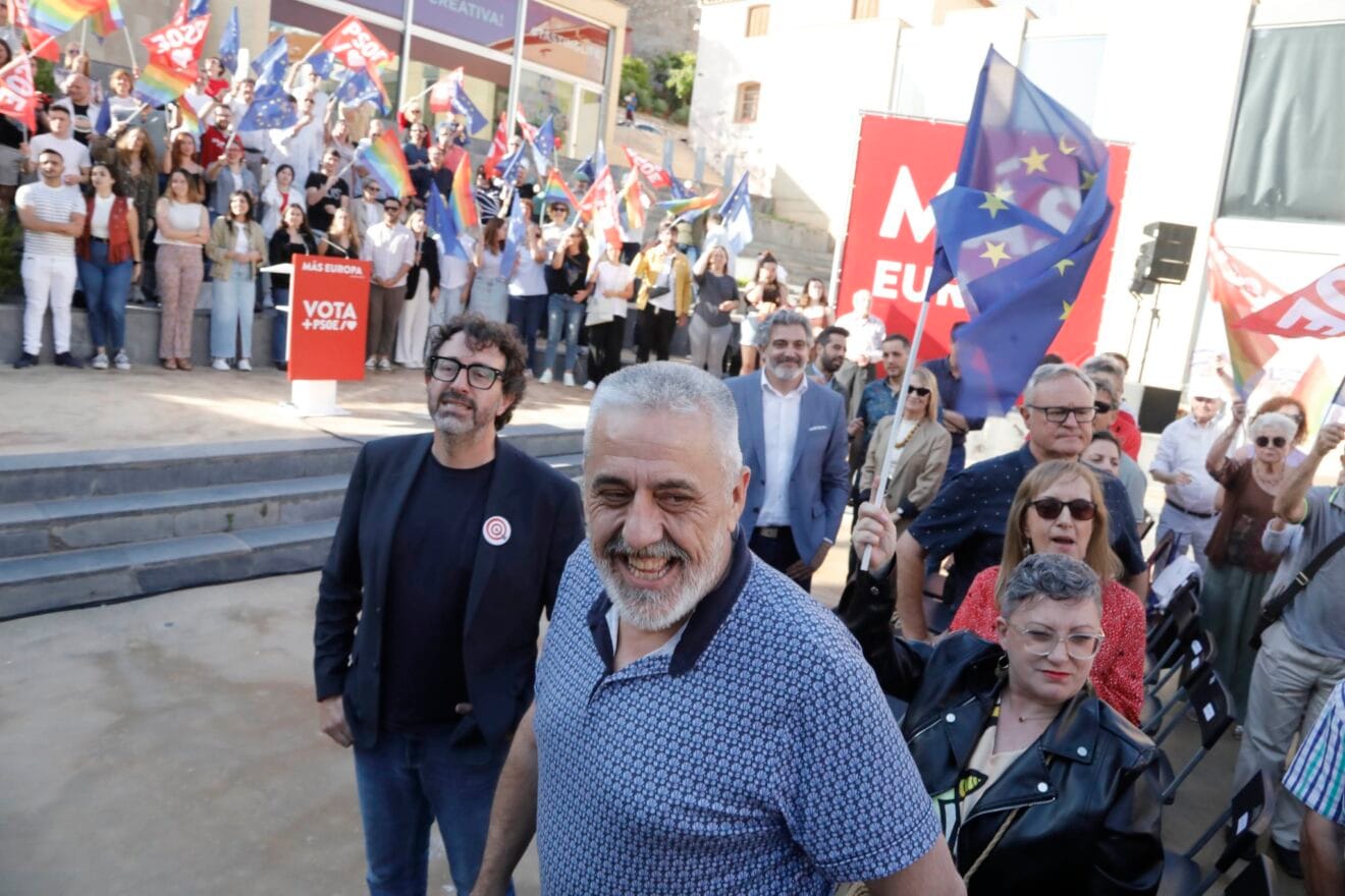 Acto de campaña para las europeas del PSOE en Dénia 5