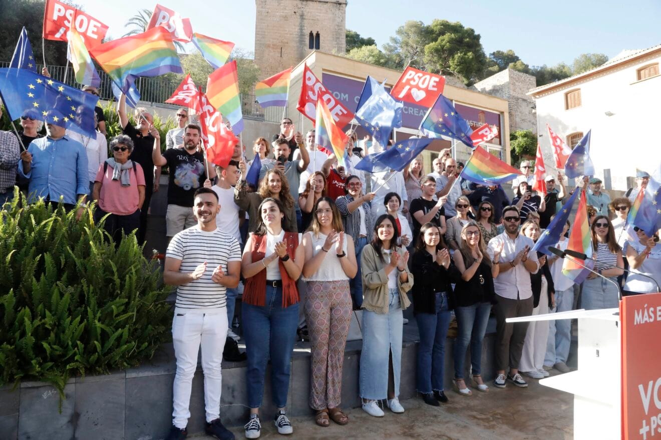Acto de campaña para las europeas del PSOE en Dénia 6