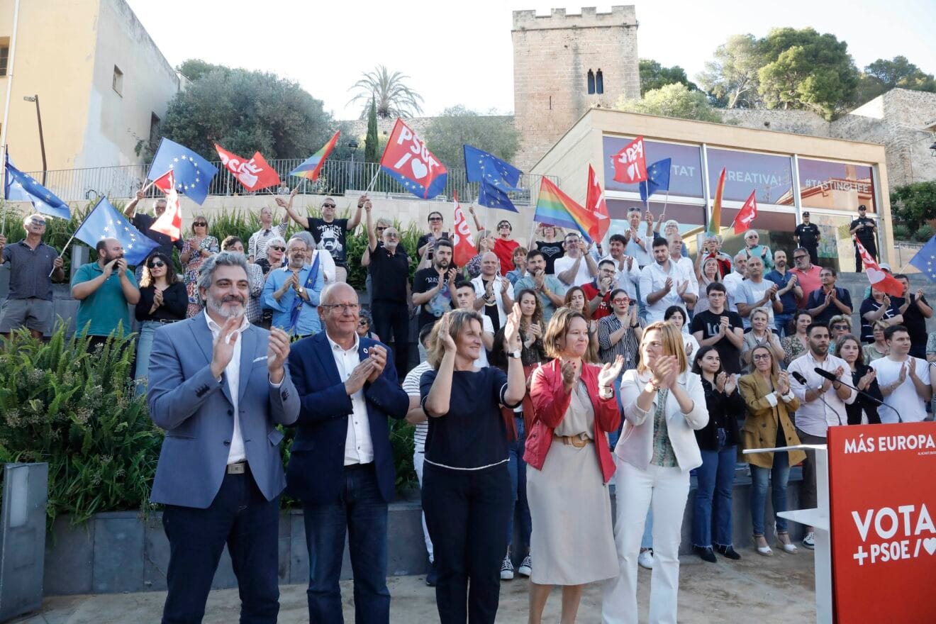 Acto de campaña para las europeas del PSOE en Dénia 62