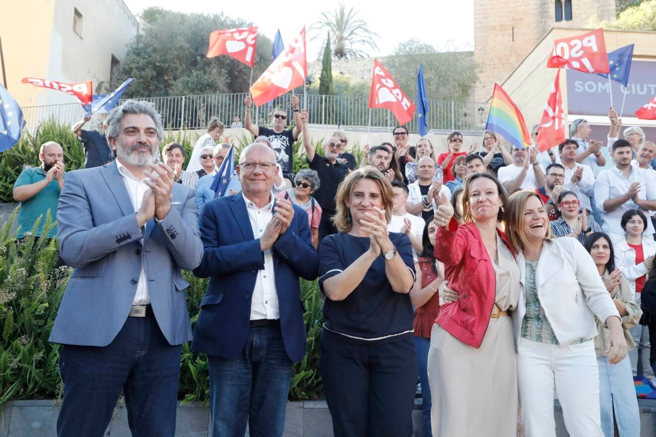 Acto de campaña para las europeas del PSOE en Dénia 63