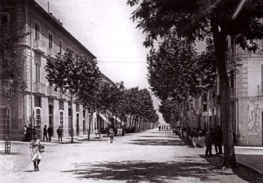 Calle Marqués de Campo en 1918 | Arxiu Municipal de Dénia. Colección Cardona-Far