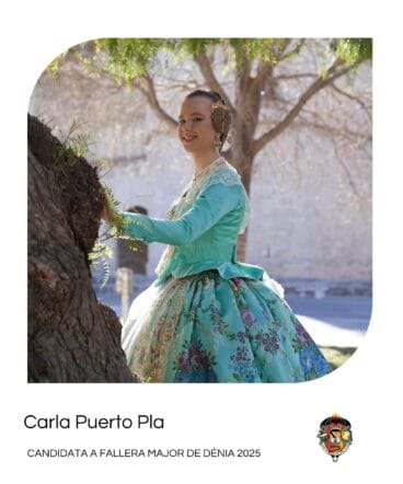 Carla Puerto Pla, Fallera Mayor de Dénia 2025