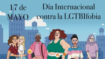 cartel del dia internacional contra la lgtbifobia dest