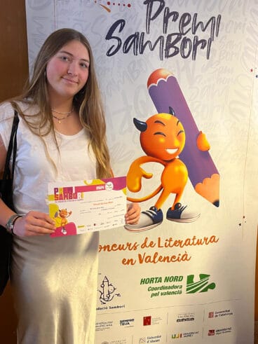 Chloé Gateau Peris, alumna del IES Sorts de la Mar