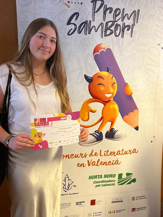 Imagen: Chloé Gateau Peris, alumna del IES Sorts de la Mar