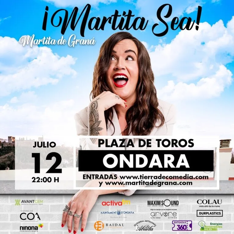 Con el espectáculo Martita sea tendrás carcajadas aseguradas