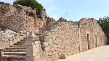 Explanada del Gobernador en el Castillo de Dénia dest