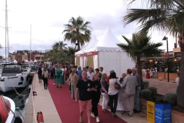 Ambiente en la Feria del Vino Marina Dénia 2024