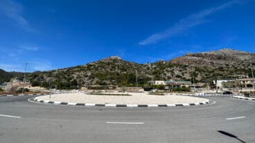 gran rotonda entre el rafol dalmunia y benimeli