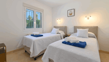 Habitaciones amplias y luminosas