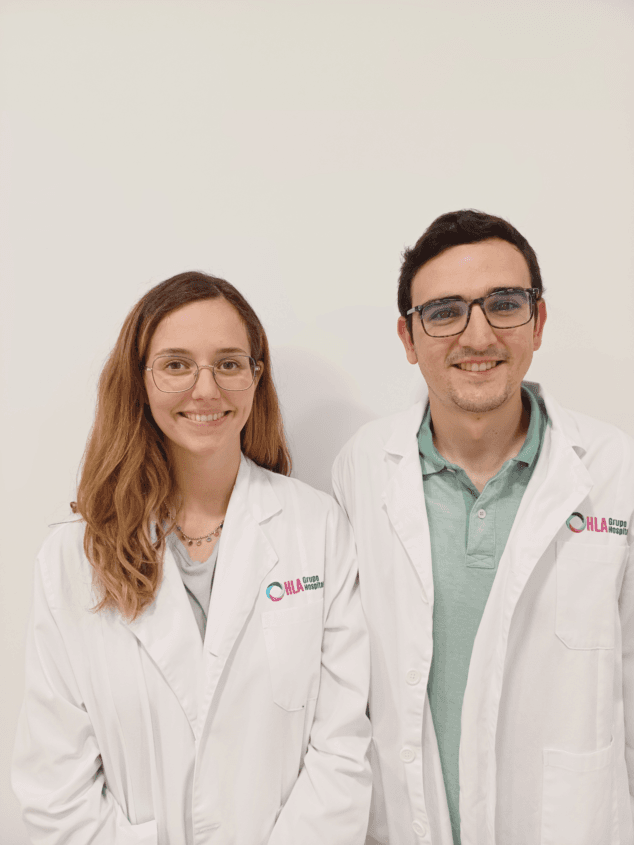 Imagen: La Dra. Cruañes y el Dr. Monte