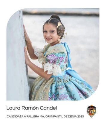 Laura Ramón Candel, Fallera Mayor Infantil de Dénia 2025