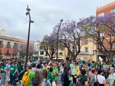 Manifestación educativa en Dénia 12