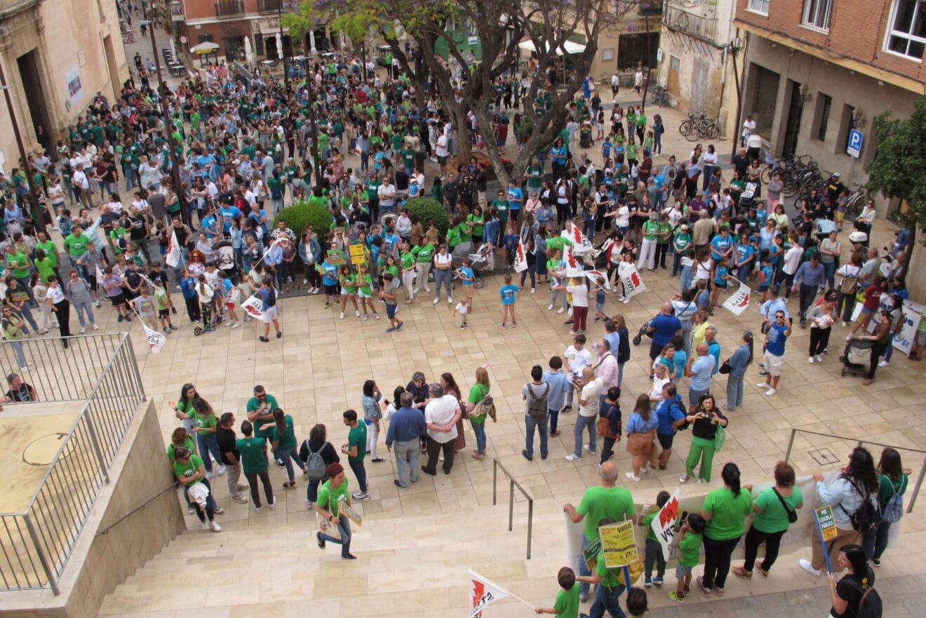 Manifestación educativa en Dénia 31