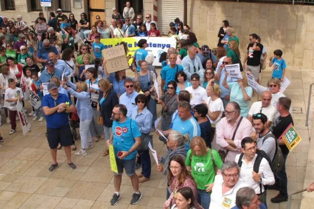 Huelga educativa en la Comunitat Valenciana: multitudinaria concentración en Dénia en defensa de la educación plurilingüe 15 manifestacion educativa en denia 39