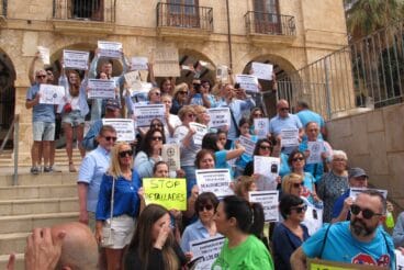 Manifestación educativa en Dénia 41