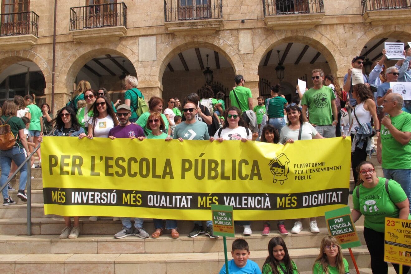 Manifestación educativa en Dénia 43