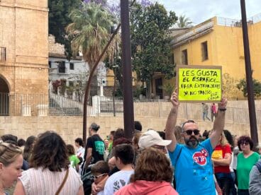 Manifestación educativa en Dénia 6