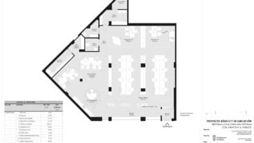 plano del local de ramon ortega dest