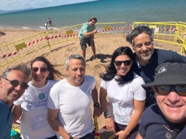 Primer avistamiento de tortugas de la temporada en playas de Dénia 4
