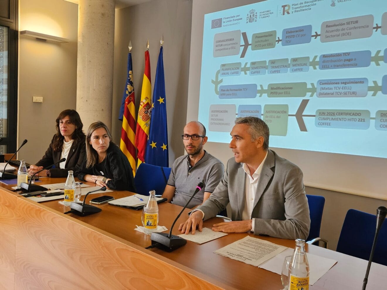Reunión en Dénia con empresas con planes de sostenibilidad