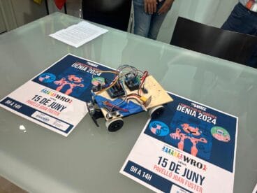 robot como los que participaran en las olimpiadas de denia