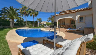 Una piscina ideal para refrescarse los días calurosos