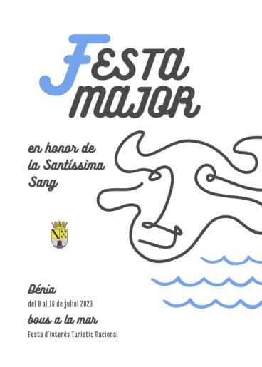 Cartel de la Festa Major de Dénia 2023