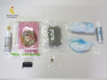 drogas incautadas por guardia civil en denia