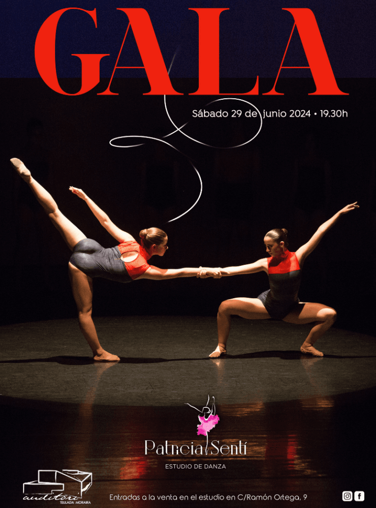 El Estudio de Danza Patricia Sentí celebrará su gala el próximo 29 de junio
