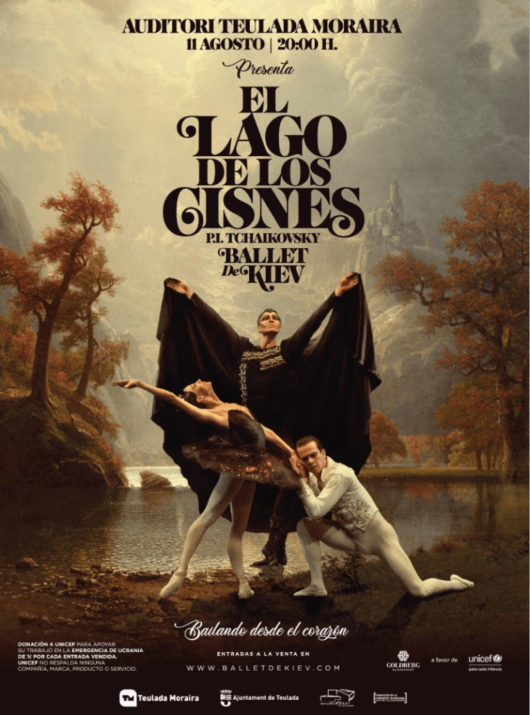 El Lago de los Cisnes en el Auditorio Teulada Moraira