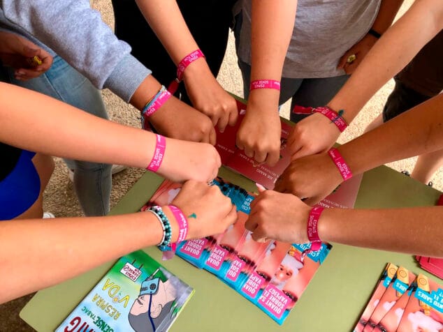 Imagen: Jóvenes de Dénia por el Día Mundial sin tabaco